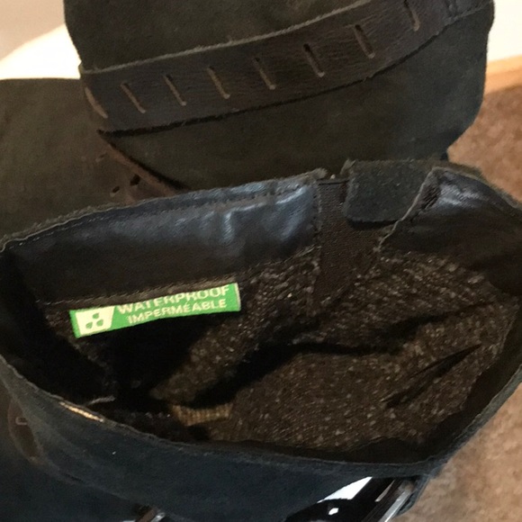 Cougar Black Leather, leather wrapped midi boot, waterproof size 11 - Picture 6 of 6